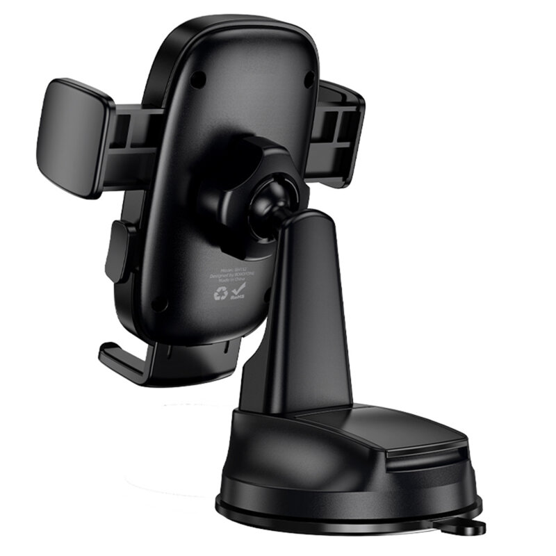 Suport auto pentru telefon, Borofone Follower, negru, BH132