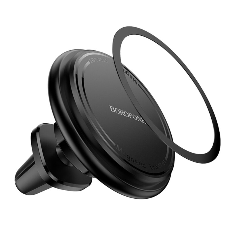 Suport auto magnetic, Borofone Parker, BH135, negru