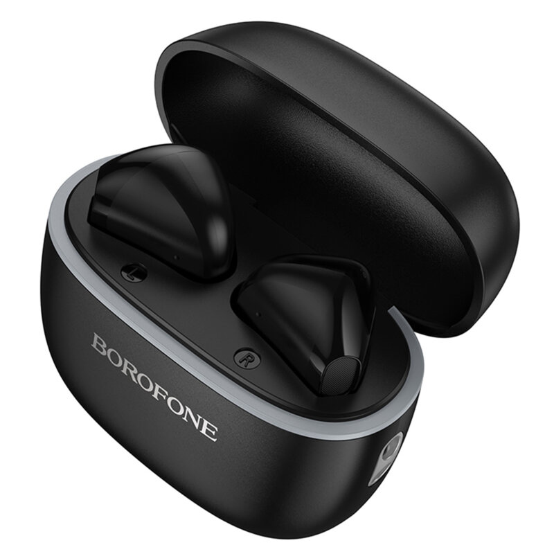 Casti in-ear Bluetooth, TWS, Borofone Sound, FQ11, negru