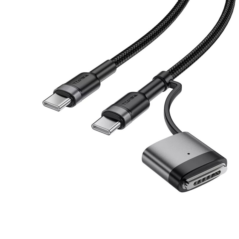 Cablu tip C + adaptor MagSafe 3, 240W Acefast, C22-05, 1.2m