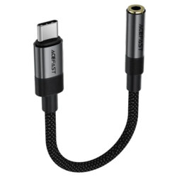 Adaptor audio, convertor USB-C, Jack 3.5mm Acefast, 15cm, J12
