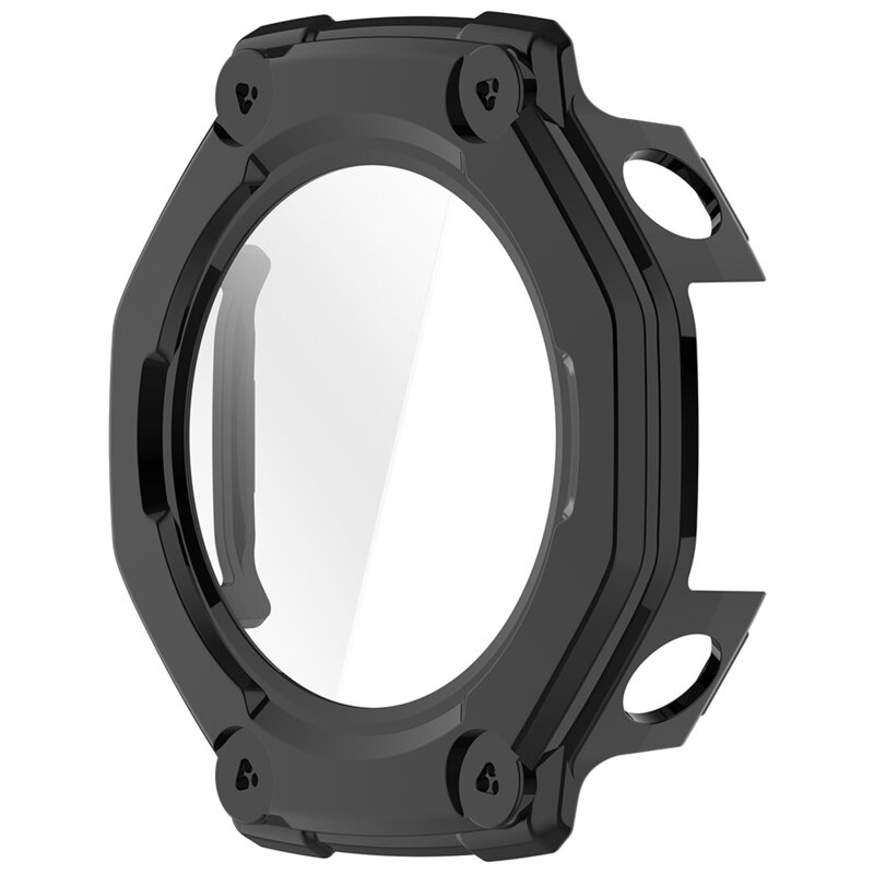 [Pachet 360°] Husa + folie Amazfit T-Rex 3 Techsuit Defense, negru