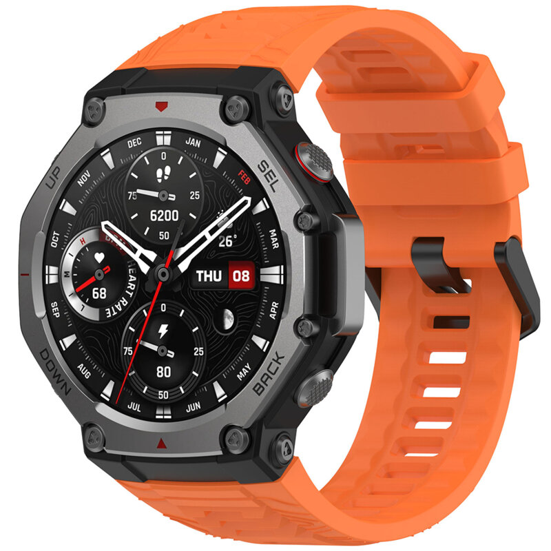 Curea Amazfit T-Rex 3 Techsuit, portocaliu, W067