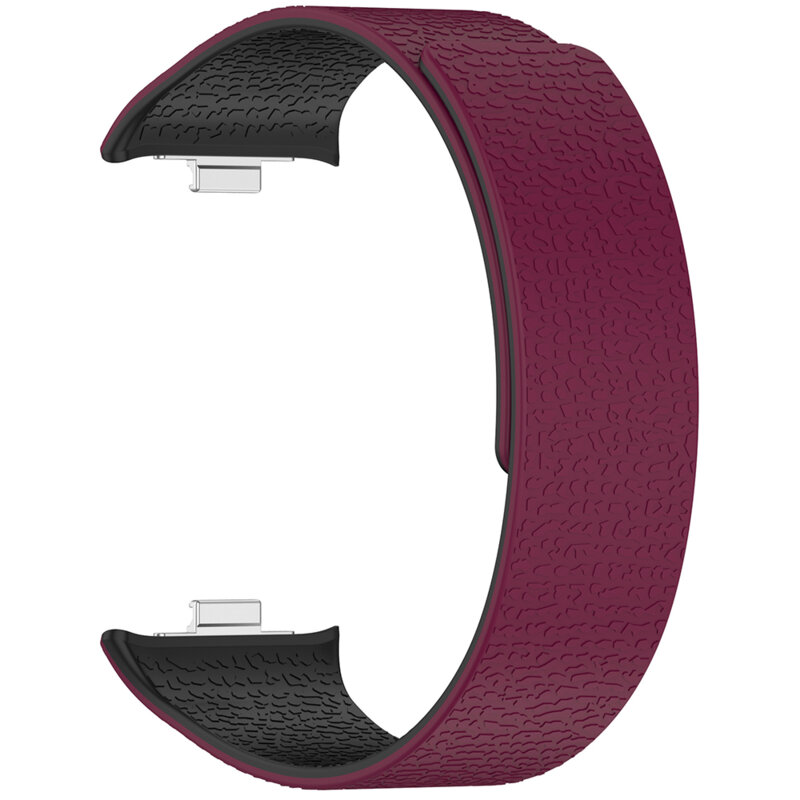 Curea Xiaomi Mi Band 8 Pro Techsuit, bordo, W016