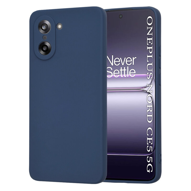 Husa silicon OnePlus Nord CE5 Techsuit SoftFlex, bleumarin