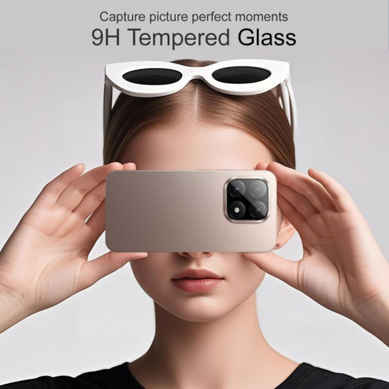 Folie camera Xiaomi 15T Techsuit Full Glass, negru