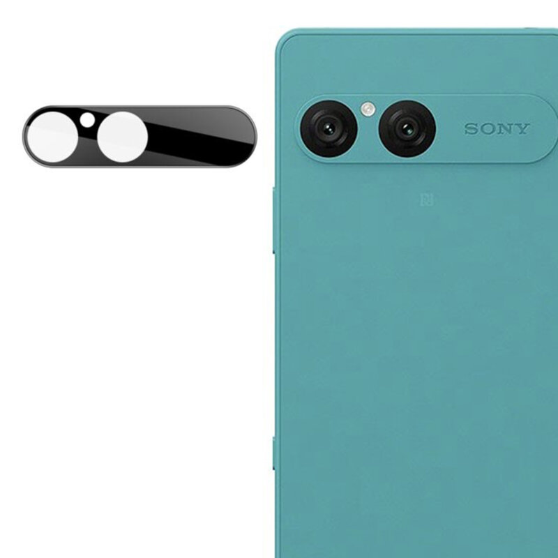 Folie camera Sony Xperia 10 VII Techsuit Full Glass, negru