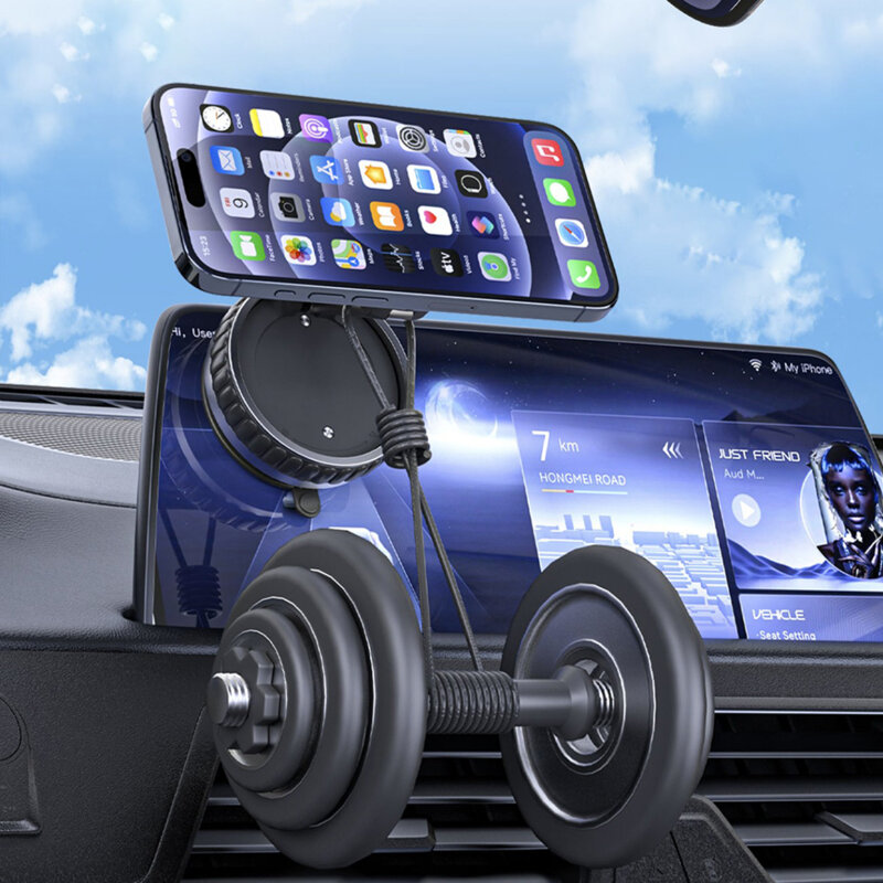 Suport auto magnetic premium, 360° Techsuit VacuumGripX S15