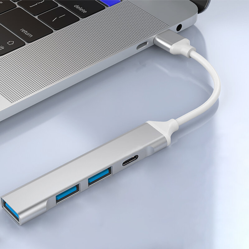 Hub USB la 3x USB, 1x Type-C Techsuit PolarisBridge H19