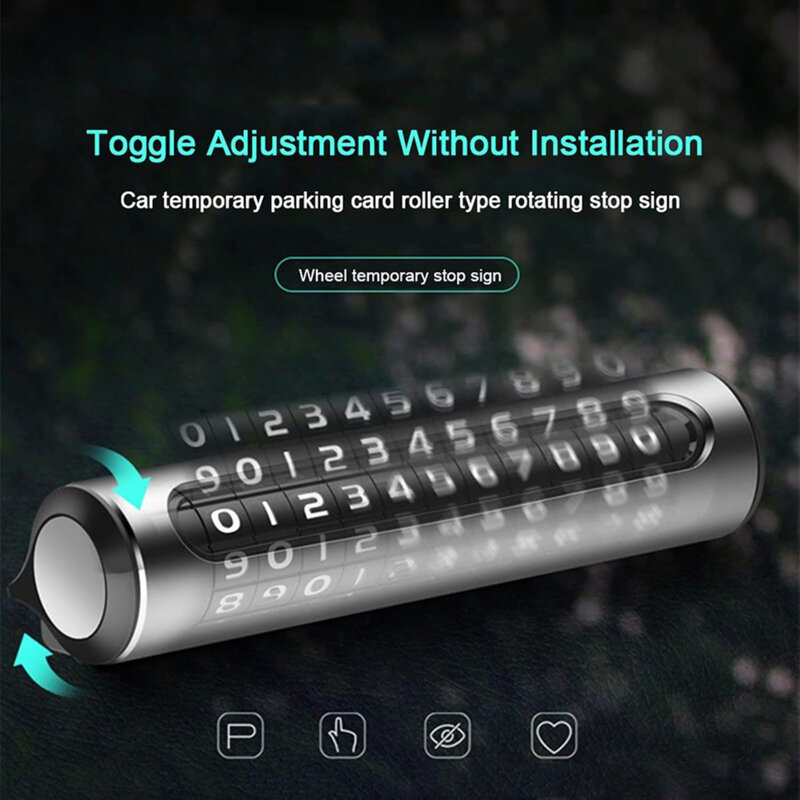 Suport numar telefon premium, semn bord Techsuit SlideGuard, SN2