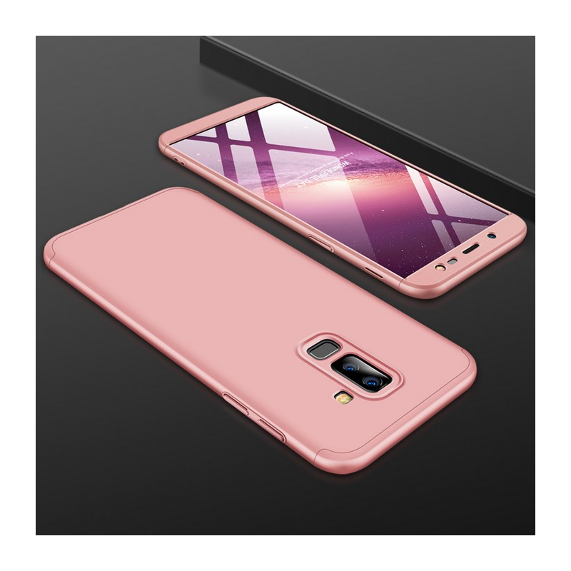 Husa Samsung Galaxy J8 2018 GKK 360 Full Cover Roz