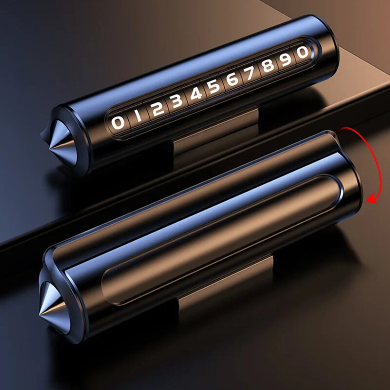 Suport numar telefon premium, semn bord Techsuit ResQTag, SN3