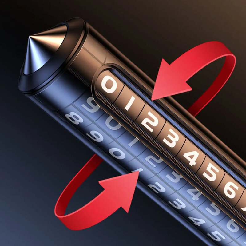 Suport numar telefon premium, semn bord Techsuit ResQTag, SN3