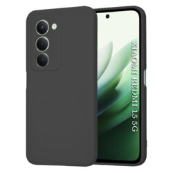 Husa silicon Xiaomi Redmi 15 5G Techsuit SoftFlex, negru