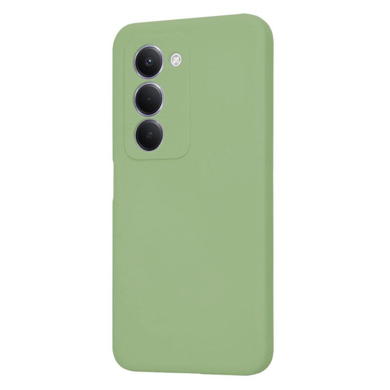 Husa silicon Xiaomi Redmi 15 4G Techsuit SoftFlex, verde deschis
