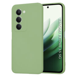 Husa silicon Xiaomi Redmi 15 5G Techsuit SoftFlex, verde deschis