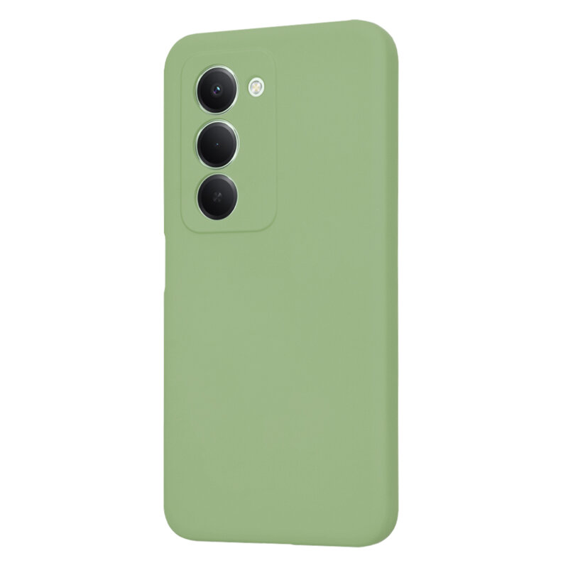 Husa silicon Xiaomi Redmi 15 5G Techsuit SoftFlex, verde deschis