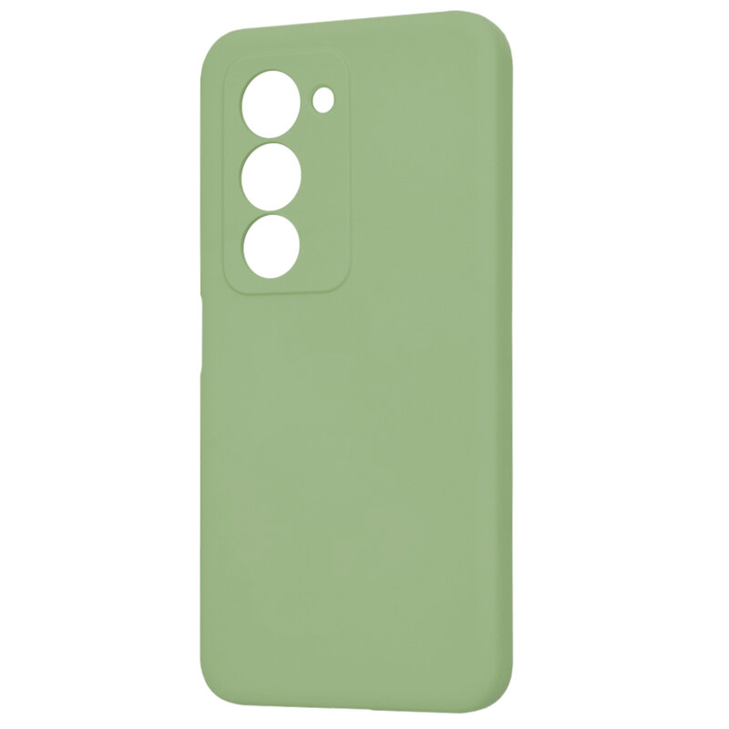 Husa silicon Xiaomi Redmi 15 5G Techsuit SoftFlex, verde deschis