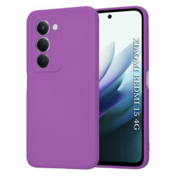 Husa silicon Xiaomi Redmi 15 4G Techsuit SoftFlex, mov