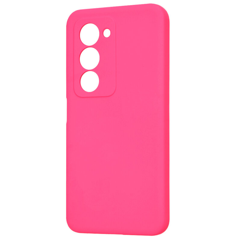 Husa silicon Xiaomi Redmi 15 4G Techsuit SoftFlex, fucsia