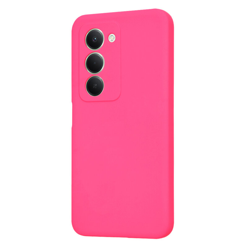 Husa silicon Xiaomi Redmi 15 5G Techsuit SoftFlex, fucsia