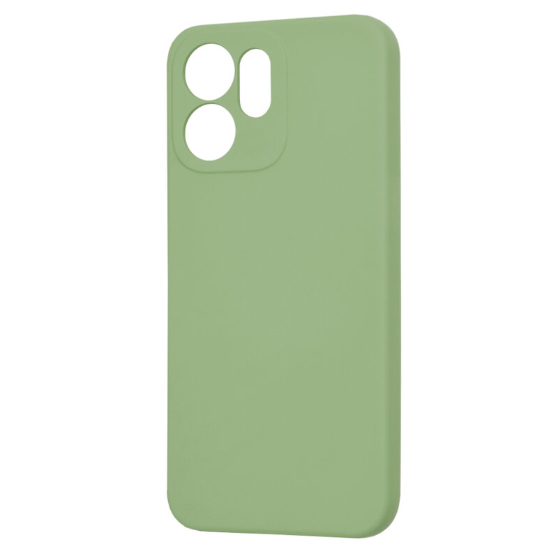 Husa silicon Oppo Reno14 F Techsuit SoftFlex, verde deschis