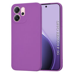 Husa silicon Oppo Reno14 F Techsuit SoftFlex, mov