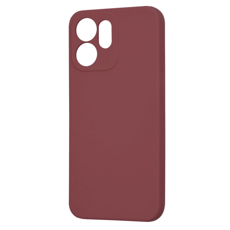 Husa silicon Oppo Reno14 F Techsuit SoftFlex, bordo