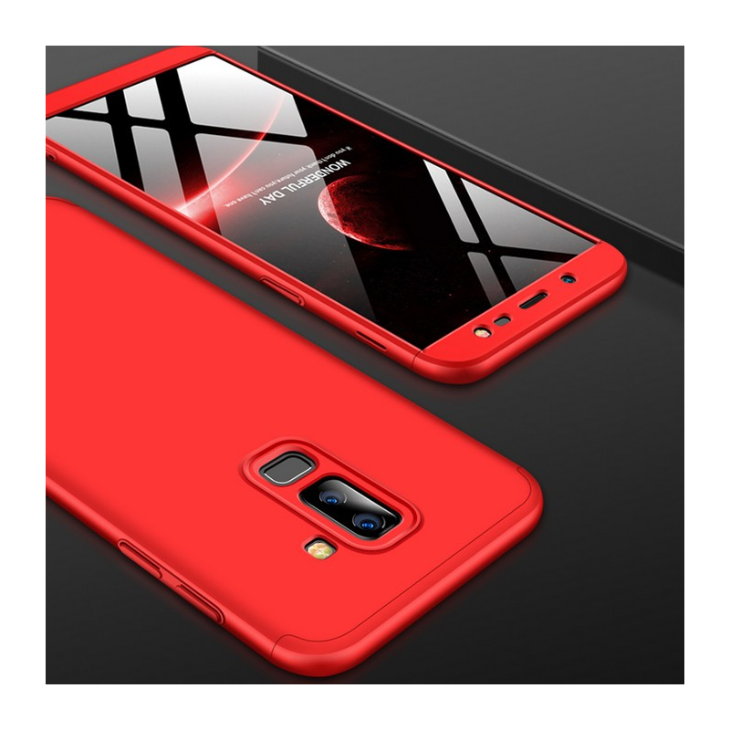 Husa Samsung Galaxy A6 Plus 2018 GKK 360 Full Cover Rosu