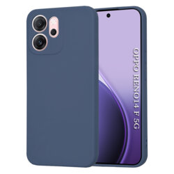 Husa silicon Oppo Reno14 F Techsuit SoftFlex, bleumarin