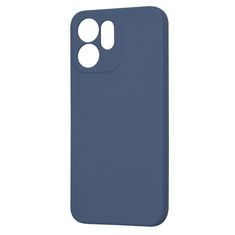 Husa silicon Oppo Reno14 F Techsuit SoftFlex, bleumarin