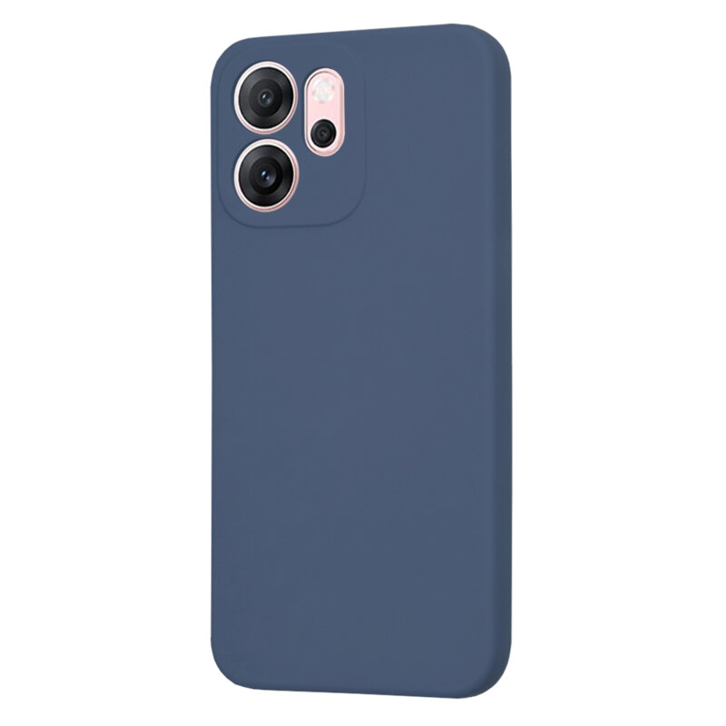 Husa silicon Oppo Reno14 FS 5G Techsuit SoftFlex, bleumarin