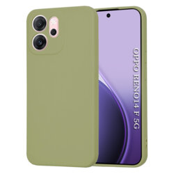 Husa silicon Oppo Reno14 F Techsuit SoftFlex, verde