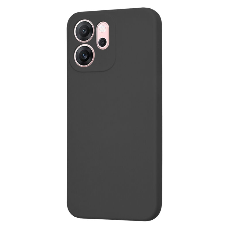 Husa silicon Oppo Reno14 F Techsuit SoftFlex, negru