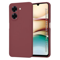 Husa silicon Xiaomi Redmi A5 4G (Standard) Techsuit SoftFlex, bordo