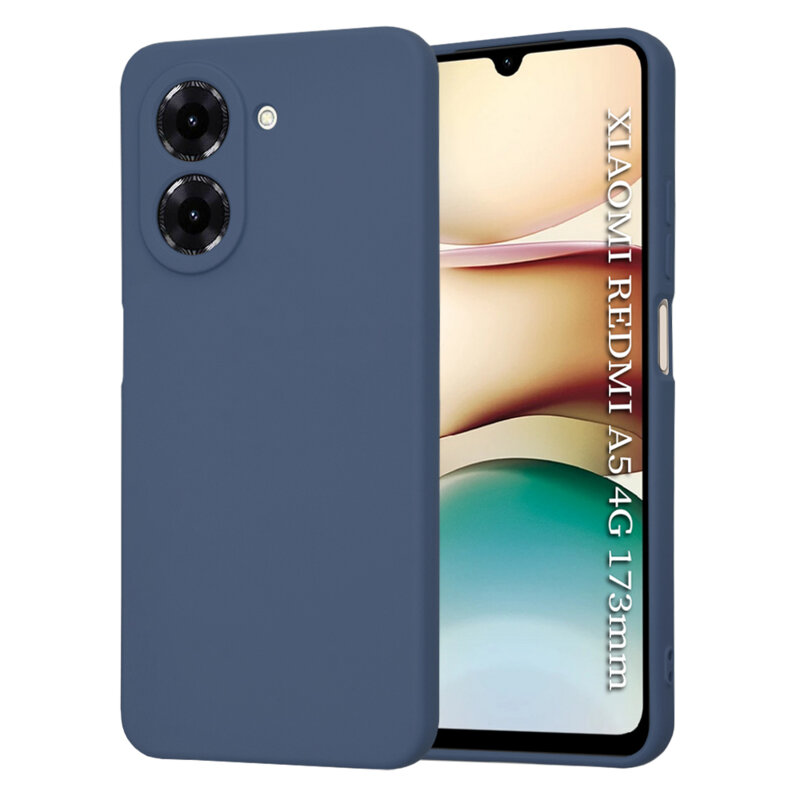 Husa silicon Xiaomi Redmi A5 4G (Standard) Techsuit SoftFlex, bleumarin