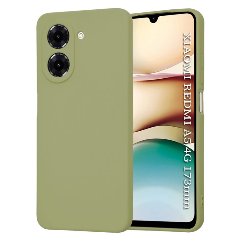 Husa silicon Xiaomi Redmi A5 4G (Standard) Techsuit SoftFlex, verde