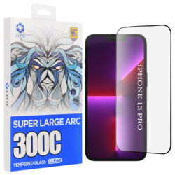 Folie sticla iPhone 13 Pro Lito D+ Max 300C, transparenta