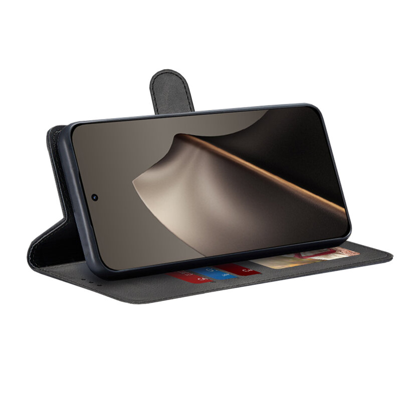Husa 360 Xiaomi 15T Techsuit Diary Book, negru