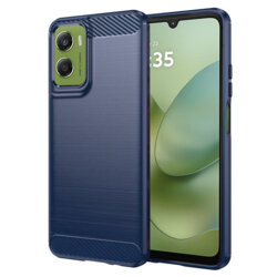 Husa Motorola Moto G06 Techsuit Carbon Silicone, negru