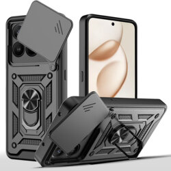 Husa Honor X7d 4G protectie camera Techsuit CamShield Series, negru