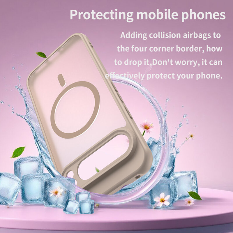 Husa Google Pixel 10 Pro XL Techsuit HaloFrost II MagSafe, auriu