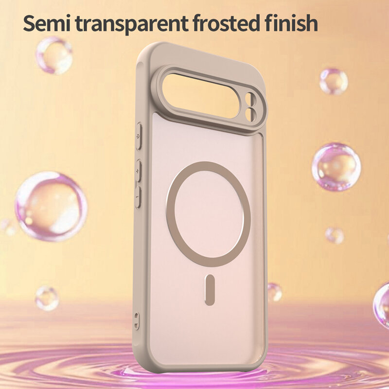 Husa Google Pixel 10 Pro XL Techsuit HaloFrost II MagSafe, auriu