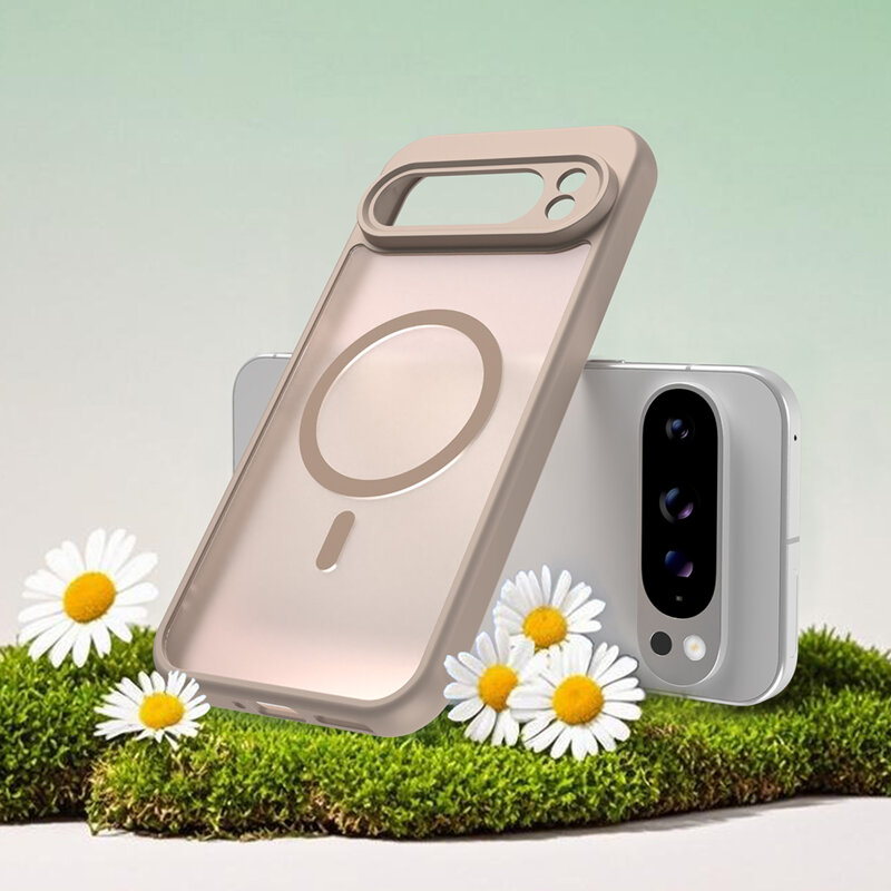 Husa Google Pixel 10 Pro XL Techsuit HaloFrost II MagSafe, auriu