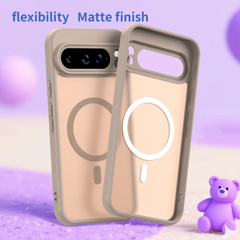 Husa Google Pixel 10 Pro XL Techsuit HaloFrost II MagSafe, auriu