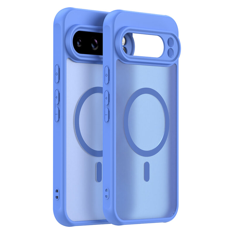 Husa Google Pixel 10 Pro Techsuit HaloFrost II MagSafe, albastru