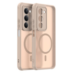 Husa Xiaomi Redmi 15 4G Techsuit HaloFrost II MagSafe, auriu