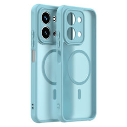 Husa Xiaomi Redmi 15C 4G Techsuit HaloFrost II MagSafe, verde menta