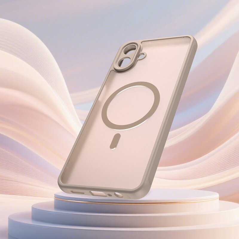 Husa Samsung Galaxy A07 4G Techsuit HaloFrost II MagSafe, auriu