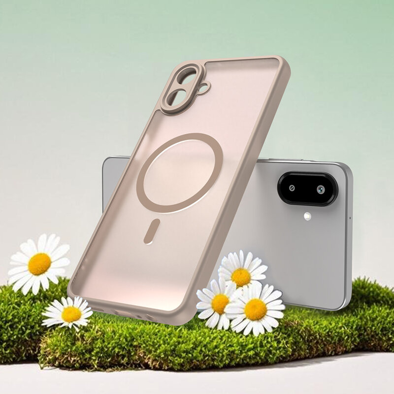 Husa Samsung Galaxy A07 4G Techsuit HaloFrost II MagSafe, auriu